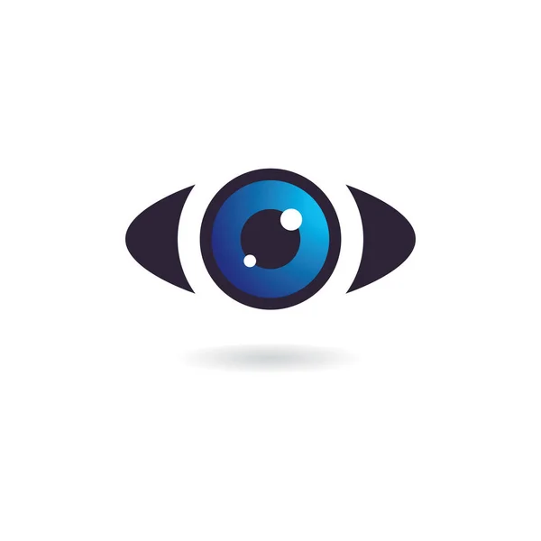 Creative Concept Eyes Λογότυπο Σχεδιασμός Πρότυπο Μάτι Φροντίδα Εικονίδιο Λογότυπο — Διανυσματικό Αρχείο