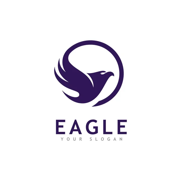 Eagle Logo Vector Creative Eagle Icon Template Illustration — 스톡 벡터