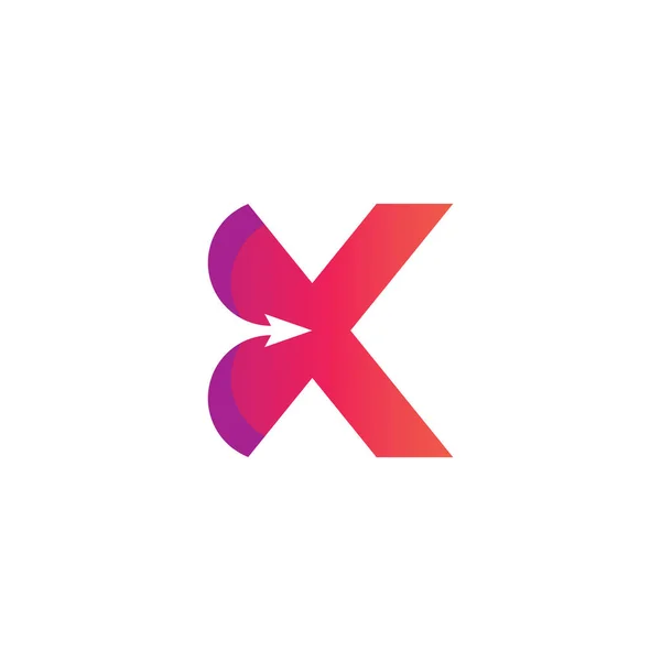 Logo Design Modello Lettere Creative Basate Sulle Iniziali Delle Icone — Vettoriale Stock