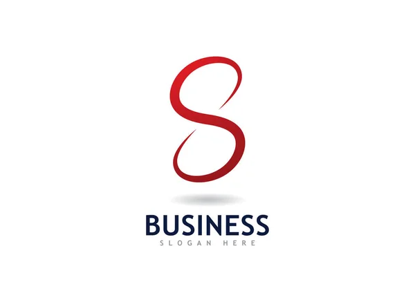 Business Carta Identidade Logotipo Vetor Design —  Vetores de Stock