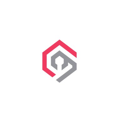 Yaratıcı Kilit logo vektör şablonu