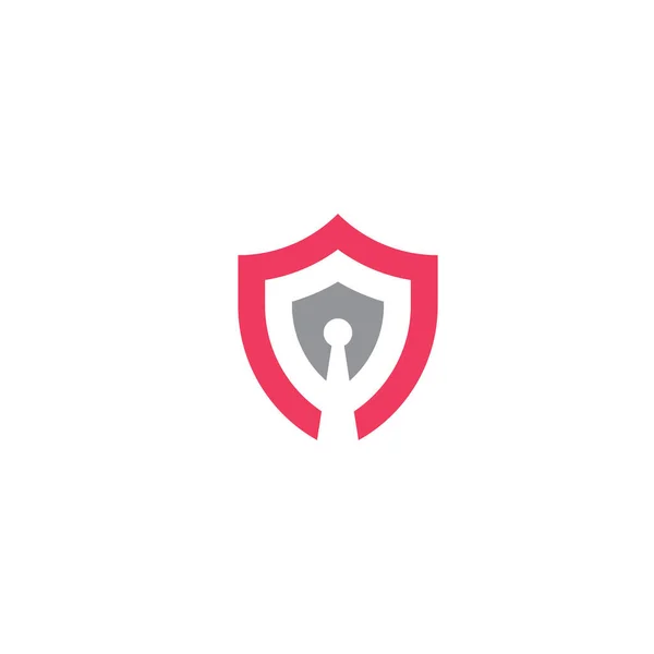 Creative Lock Logo Vector Template — Vector de stock