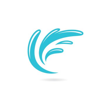 Water Splash symbol and icon Logo Template vector