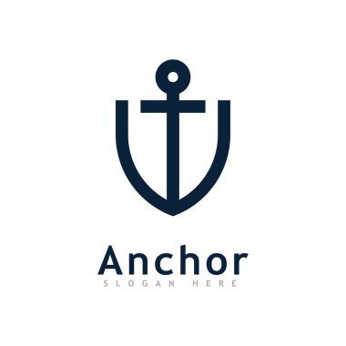 Anchor logo tasarım şablonu