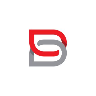 D harfi simge tasarım şablonu, Simge Vektör Şablonu elemanları, Modern, Kurumsal