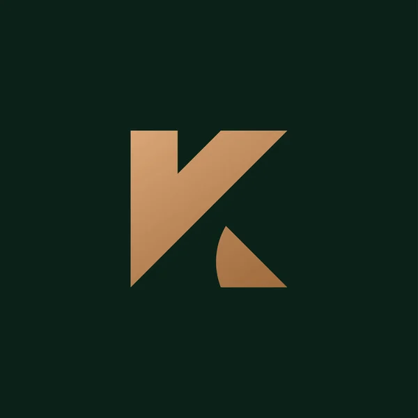 Logo Design Modello Lettere Creative Basate Sulle Iniziali Vettoriale — Vettoriale Stock