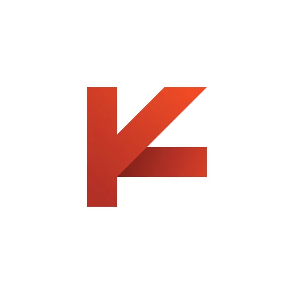 Logo Design Modello Lettere Creative Basate Sulle Iniziali Vettoriale — Vettoriale Stock