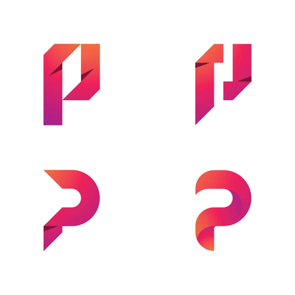 Letter Logo Symbool Ontwerp Sjabloon — Stockvector