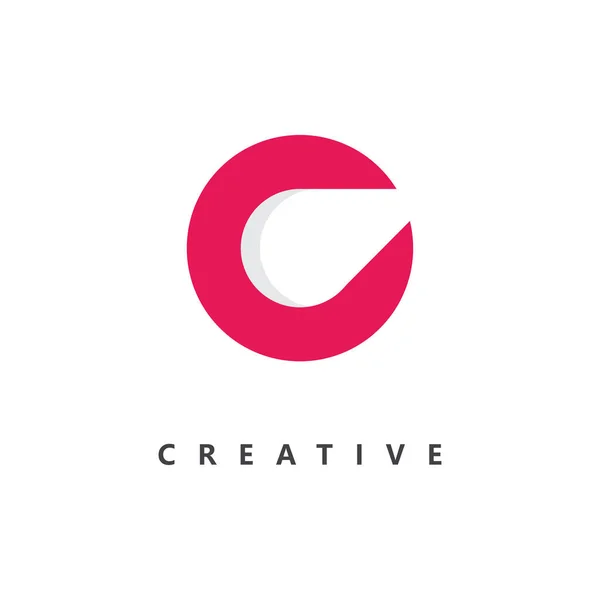 Brev Logo Vektor Mall Creative Brev Ursprungliga Logotyp Design — Stock vektor