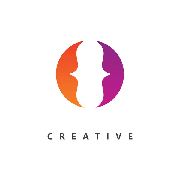 Brev Logo Vektor Mall Creative Brev Ursprungliga Logotyp Design — Stock vektor