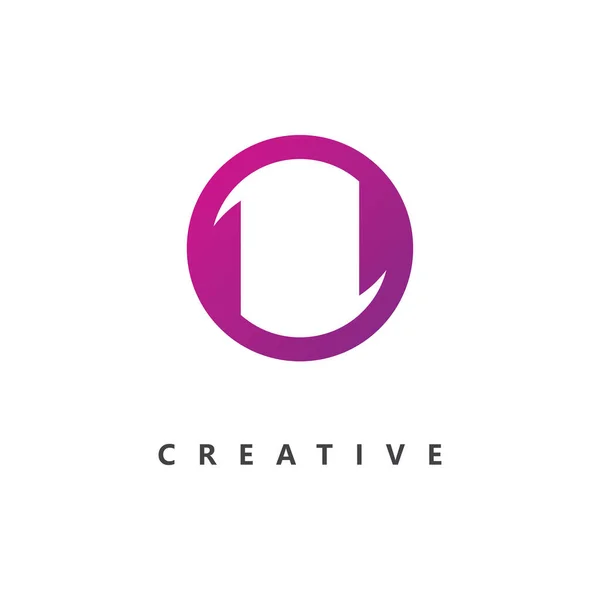 Brev Logo Vektor Mall Creative Brev Ursprungliga Logotyp Design — Stock vektor