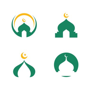 İslam Camii Logo Vektörü Cezbedici