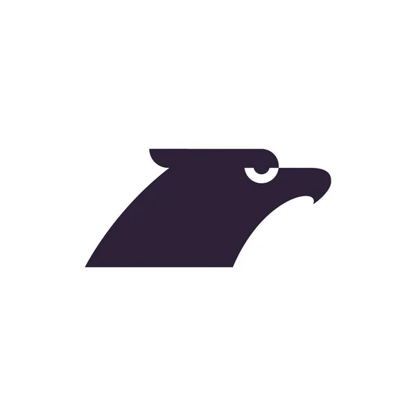 Kartal Logo Ikonu Tasarım Vektörü Llüstrasyonu — Stok Vektör