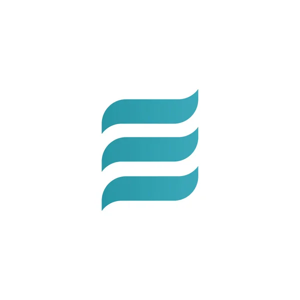 Logo Ontwerp Sjabloon Creatieve Pictogram Initialen Gebaseerd Letters Vector — Stockvector