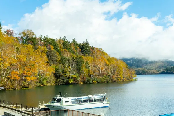 Lake Shikaribetu Shikaoi Hokkaido — Stock Photo, Image