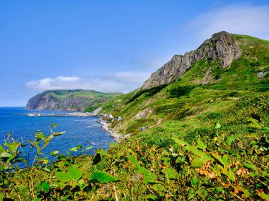Rebun Adası Hokkaido manzarası