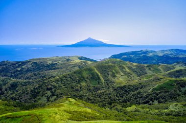 Hokkaido 'daki Rebun Dağı Zirvesi