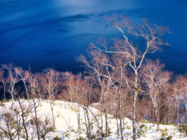 Lago Masyu Inverno Hokkadio — Fotografia de Stock