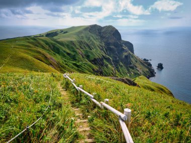 Rebun Adası 'nın güzel manzarası