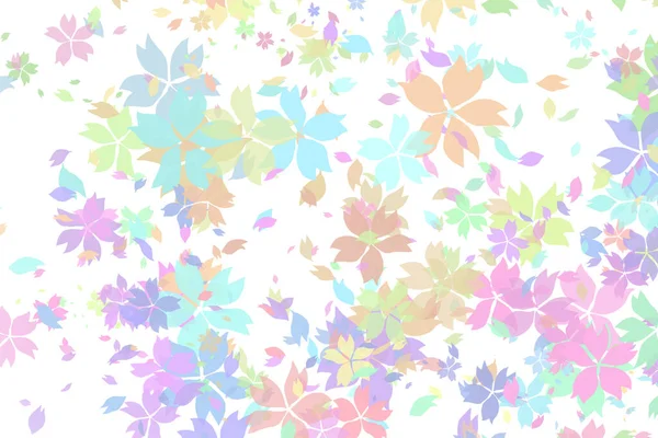 Colorful Gradation Flower Background Paper — Stock Photo, Image