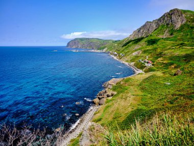 Rebun Adası Hokkaido manzarası