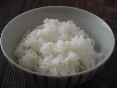 Japonya 'da bir pirinç seti