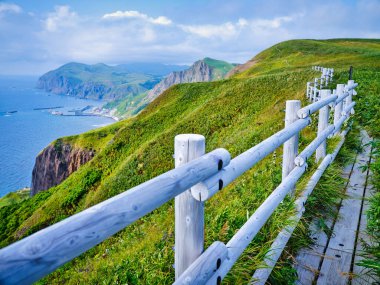 Rebun Adası 'nın güzel manzarası