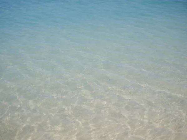 Mar Transparente Okinawa Verão — Fotografia de Stock