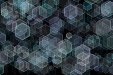 Arkaplan için renkli altıgen noktalar