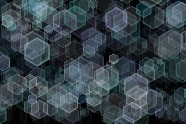 Arkaplan için renkli altıgen noktalar