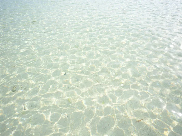 Yazın Okinawa 'nın şeffaf denizi