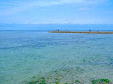 Taketomi Adası 'ndaki Batı İskelesi