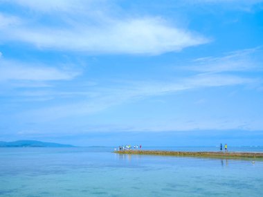 Taketomi Adası 'ndaki Batı İskelesi