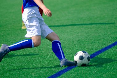 Hokkaido japan 'da futbol maçı