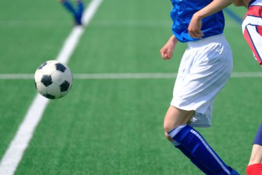 Hokkaido japan 'da futbol maçı