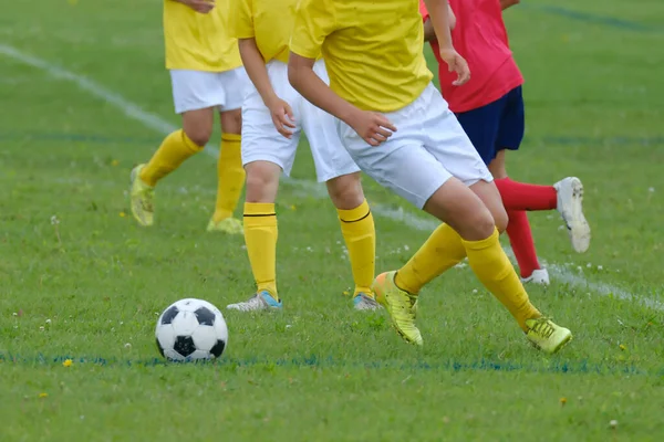 Partido Fútbol Japón Hokkaido — Foto de Stock