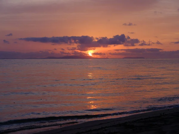 Красивый Утренний Пейзаж Острова Ириомоте — стоковое фото