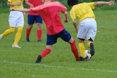 Hokkaido japan 'da futbol maçı