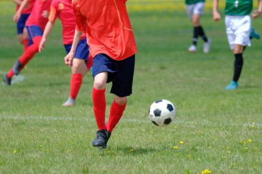 Hokkaido japan 'da futbol maçı