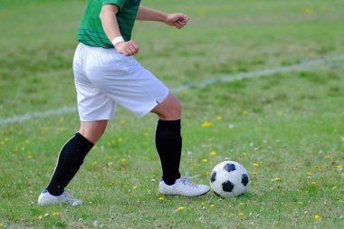Hokkaido japan 'da futbol maçı