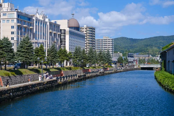 Otaru Kanal Otaru Hokkaido — Stockfoto