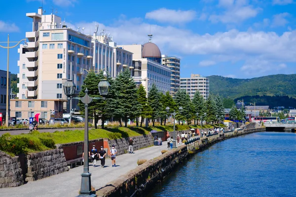 Canal Otaru Otaru Hokkaido — Foto de Stock