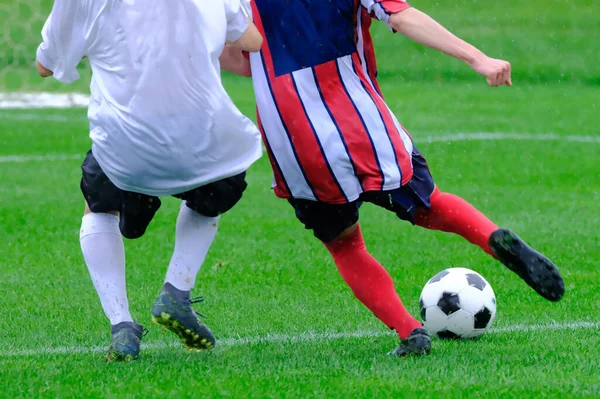 Futball Játék Hokkaido Japan — Stock Fotó