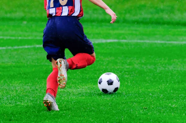 Fußballspiel Hokkaido Japan — Stockfoto