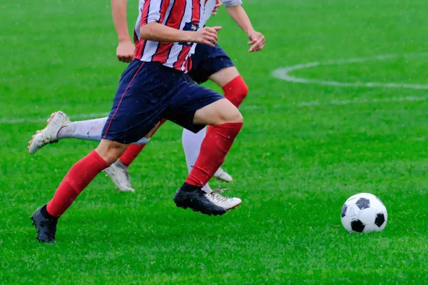 Partido Fútbol Japón Hokkaido — Foto de Stock