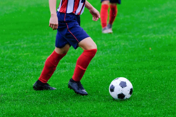 Partita Calcio Giappone Hokkaido — Foto Stock