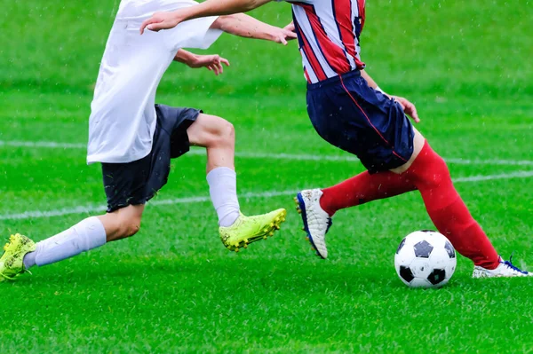 Partido Fútbol Japón Hokkaido — Foto de Stock