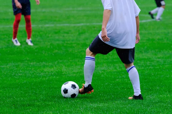 Jogo Futebol Hokkaido Japão — Fotografia de Stock