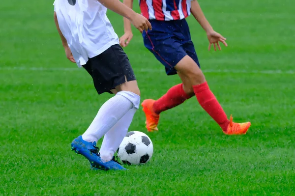 Fußballspiel Hokkaido Japan — Stockfoto