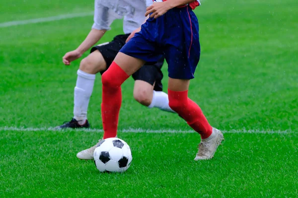 Partita Calcio Giappone Hokkaido — Foto Stock